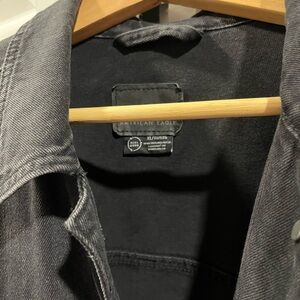 American eagle black denim jacket
